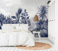 Panoramic Wallpaper - Provence - Navy