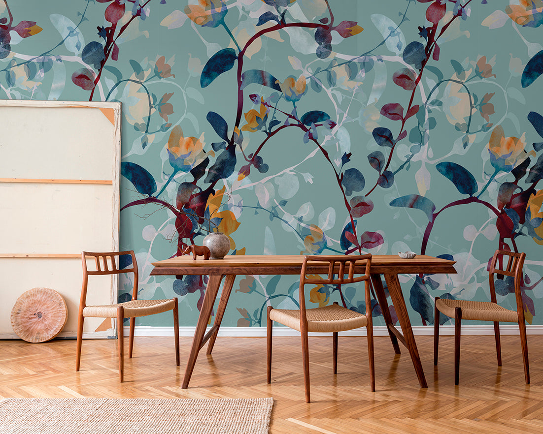 Papier Peint Panoramique Ivy Xl - Multicolore