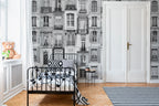 Rive Droite Panoramic Wallpaper - Black