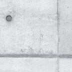 Loft Concrete Panoramic Wallpaper - Gray