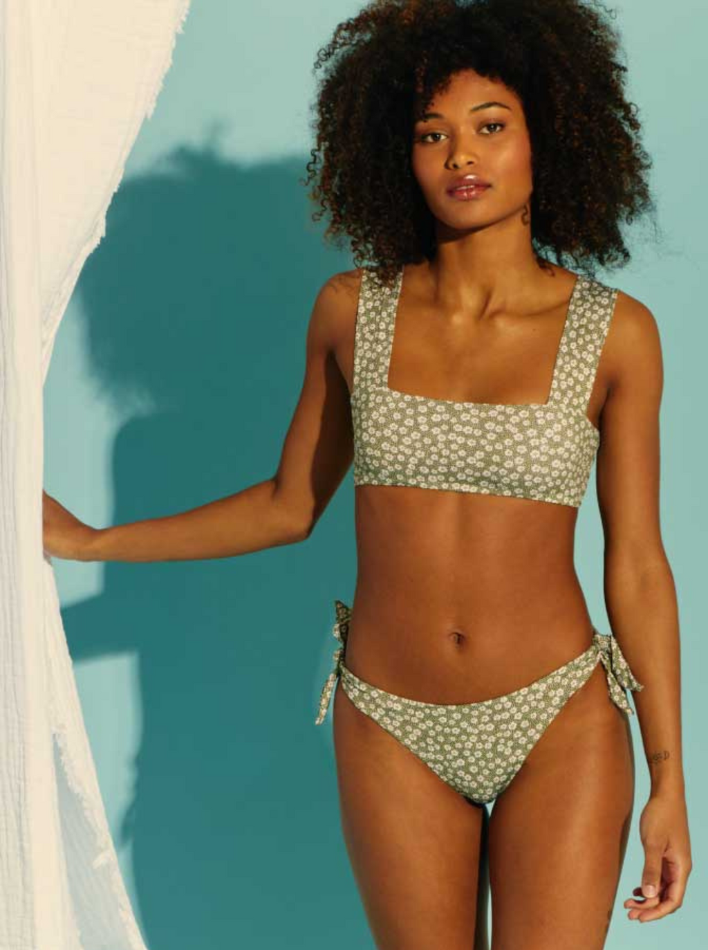 Tanga Noué Swim Blooming Green