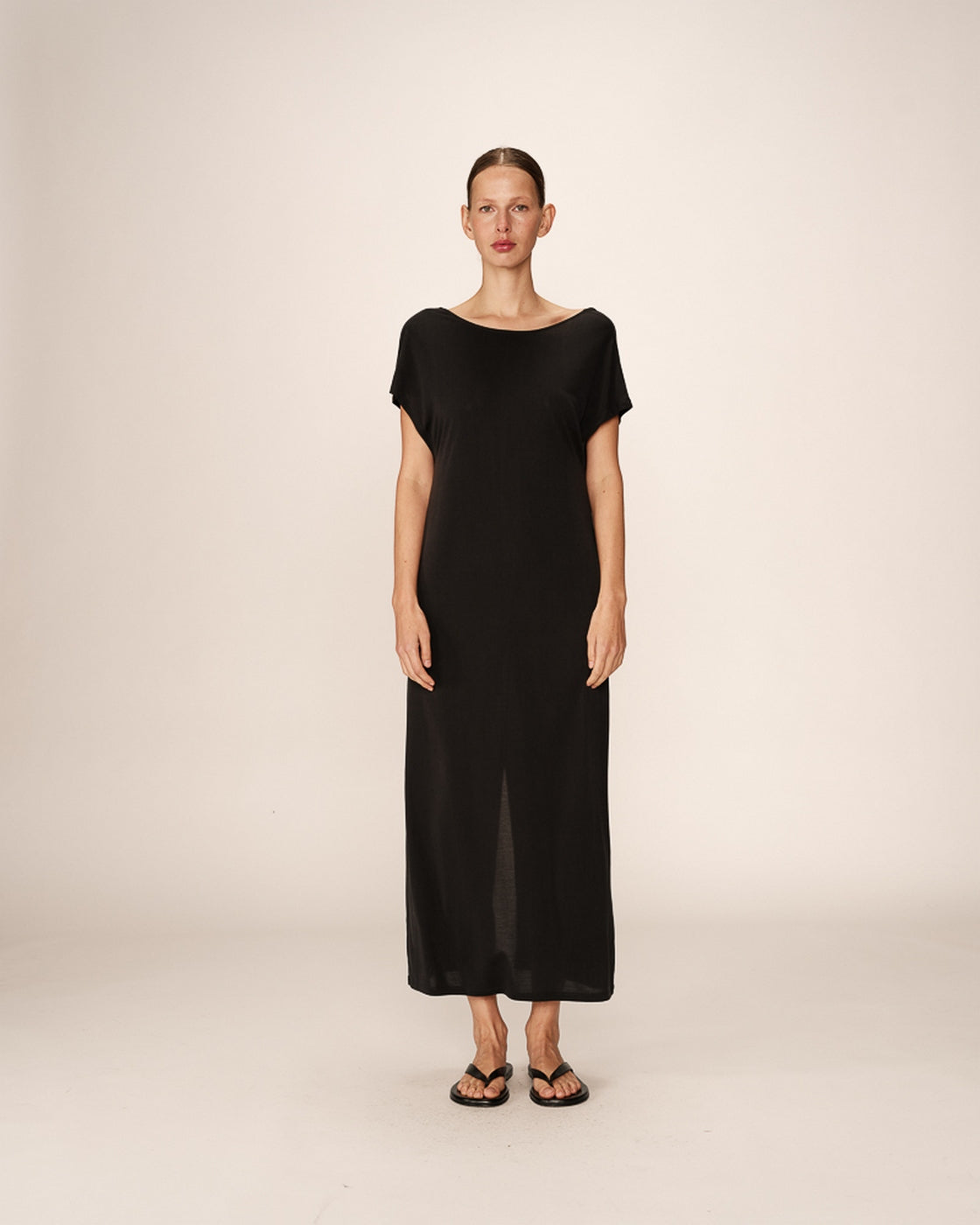 Peace Midi Dress - Anthracite