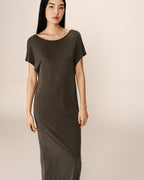 Peace Midi Dress - Khaki