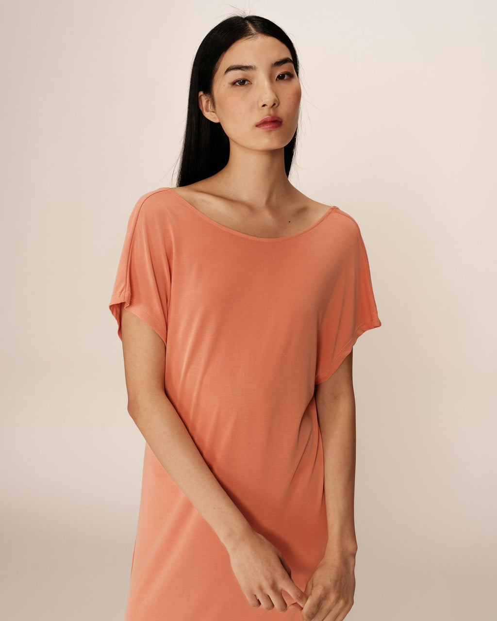 Vestido Midi Peace - Melocotón
