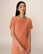 Vestido Midi Peace - Melocotón