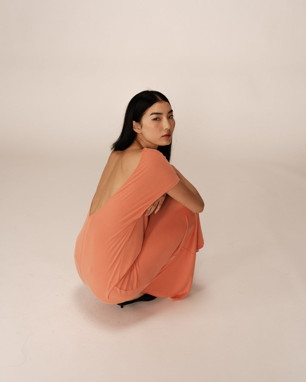 Vestido Midi Peace - Melocotón