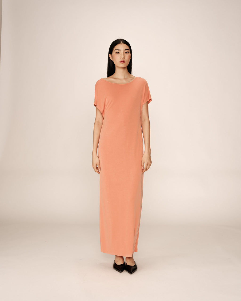 Vestido Midi Peace - Melocotón