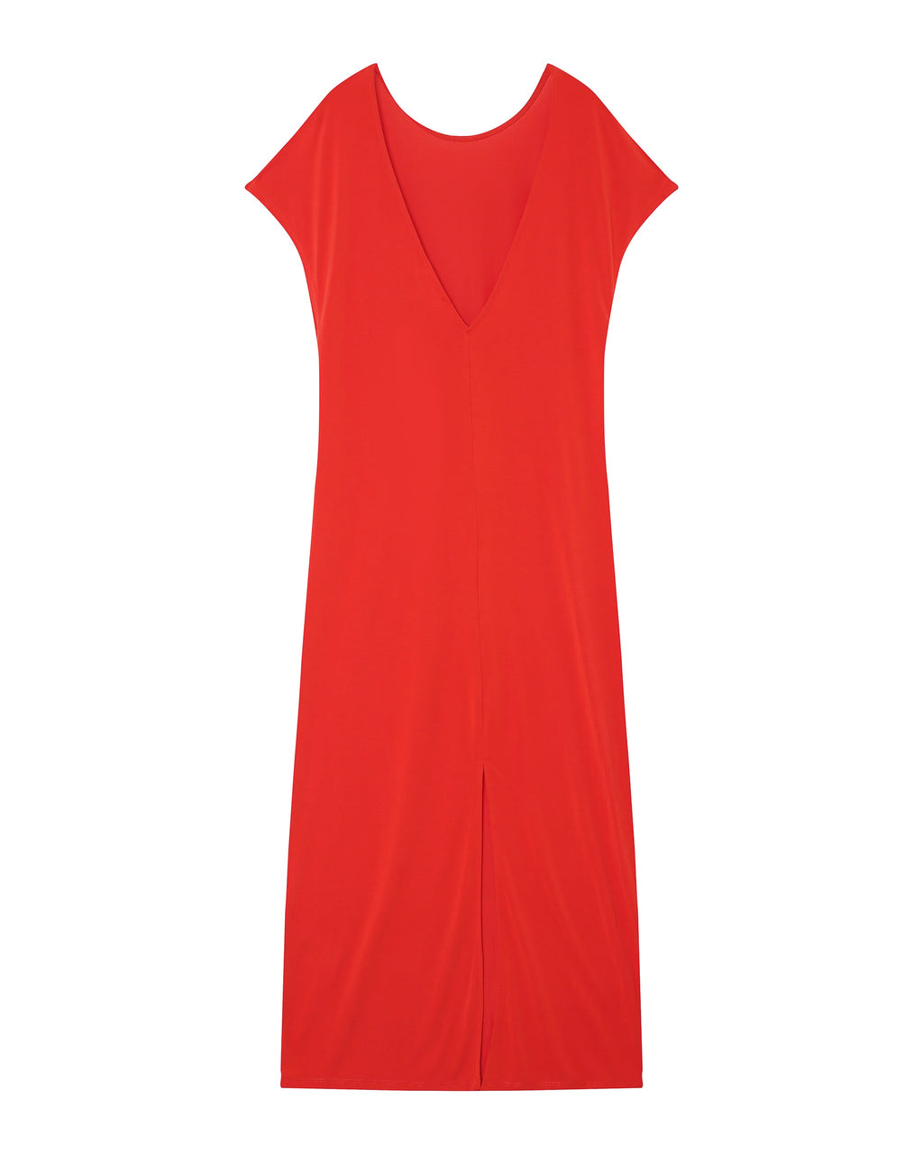 Robe Mi-Longue Peace - Rouge