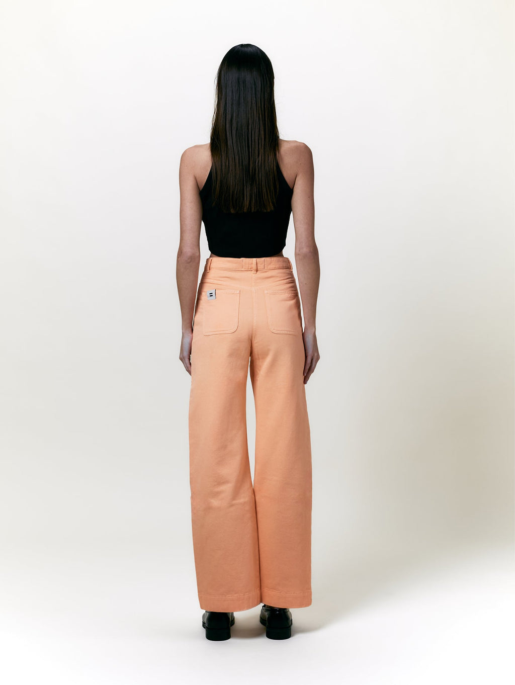 Stoffhose Jane Pfirsich