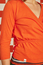 Cache Cœur Pelle - Orange