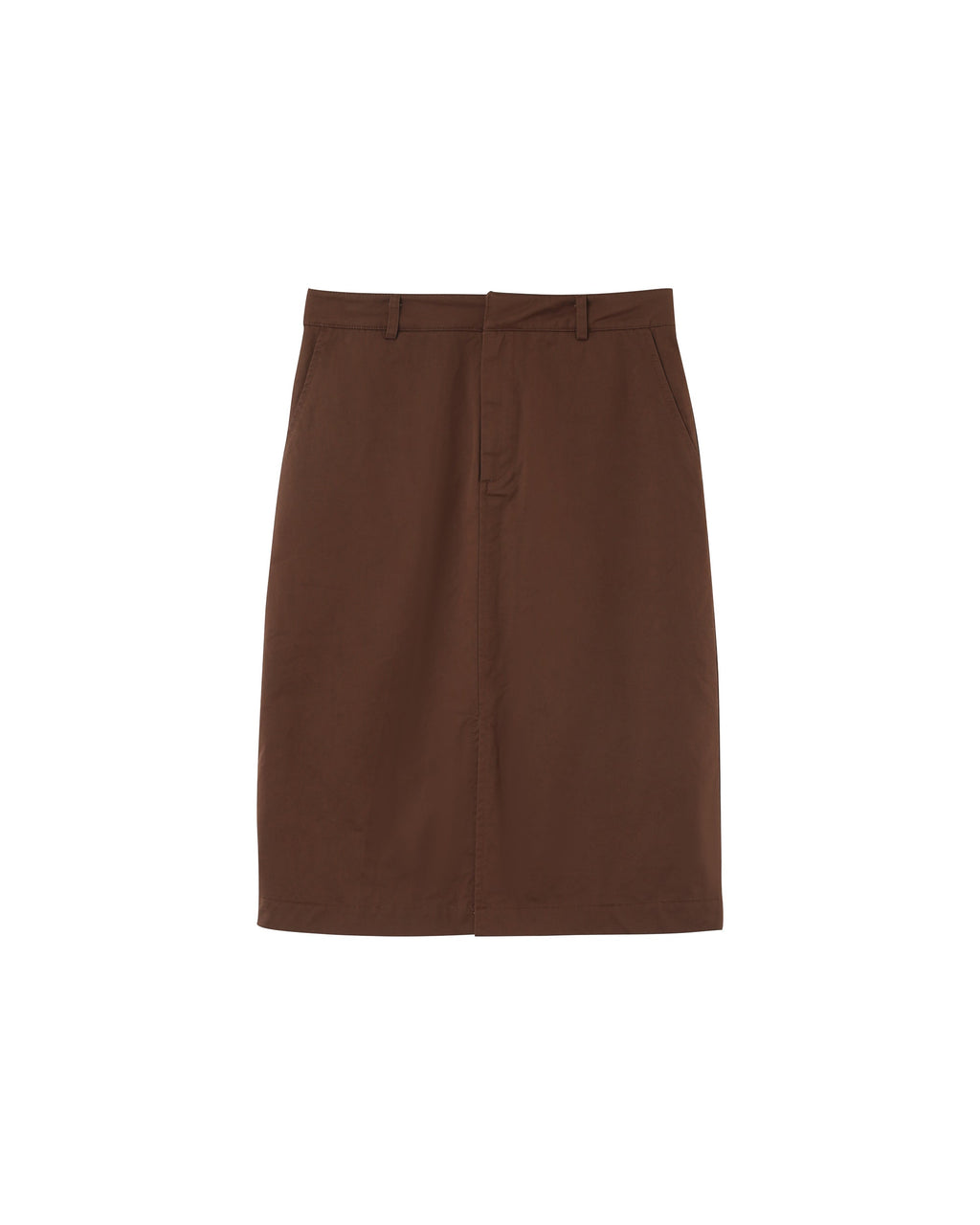 Falda Pencil - Chocolate