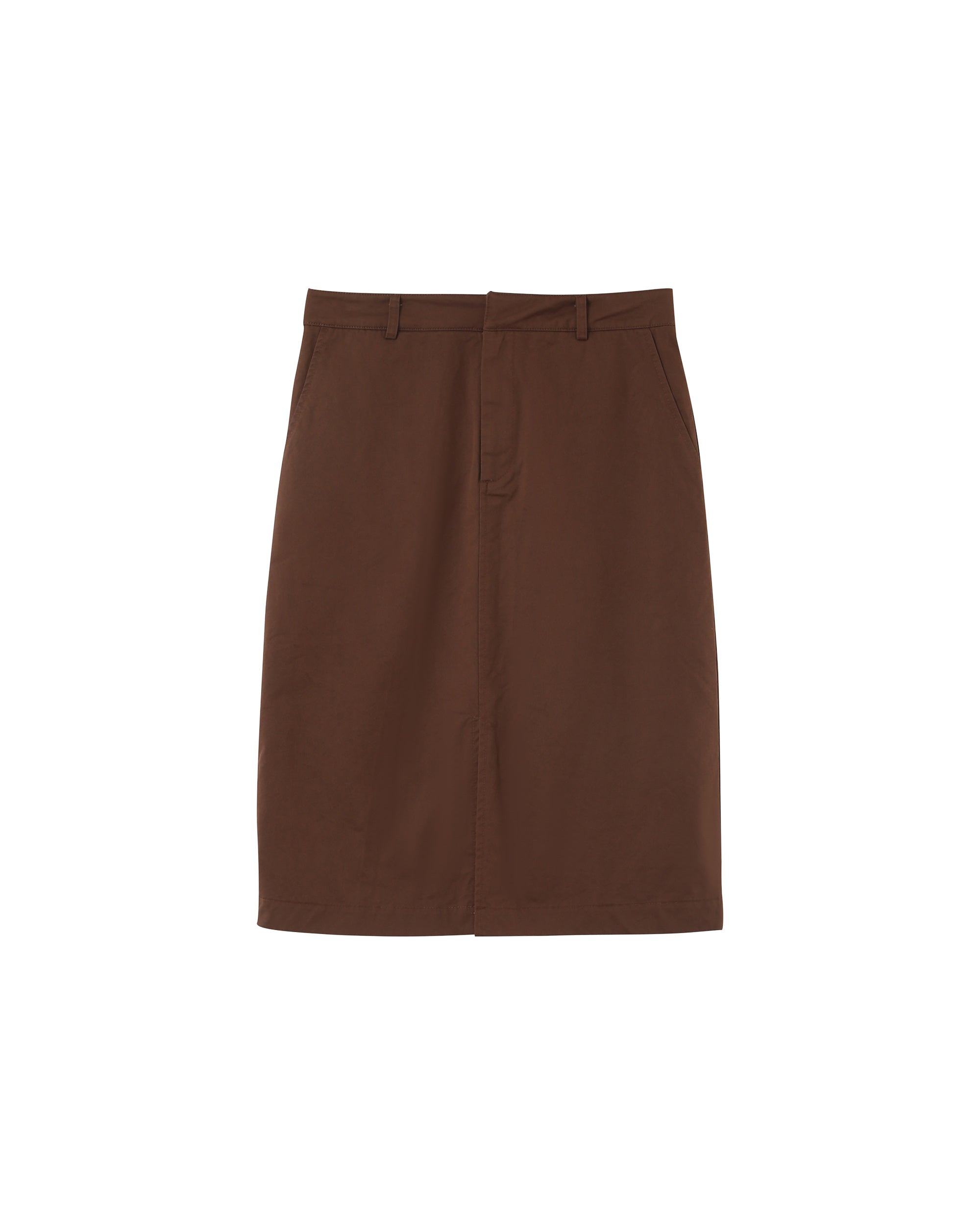 Falda Pencil - Chocolate