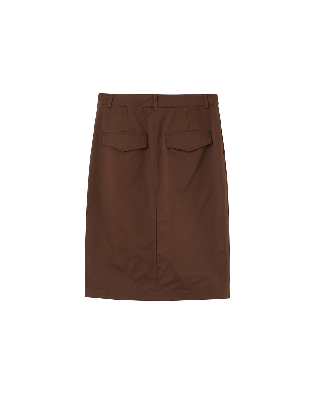 Falda Pencil - Chocolate