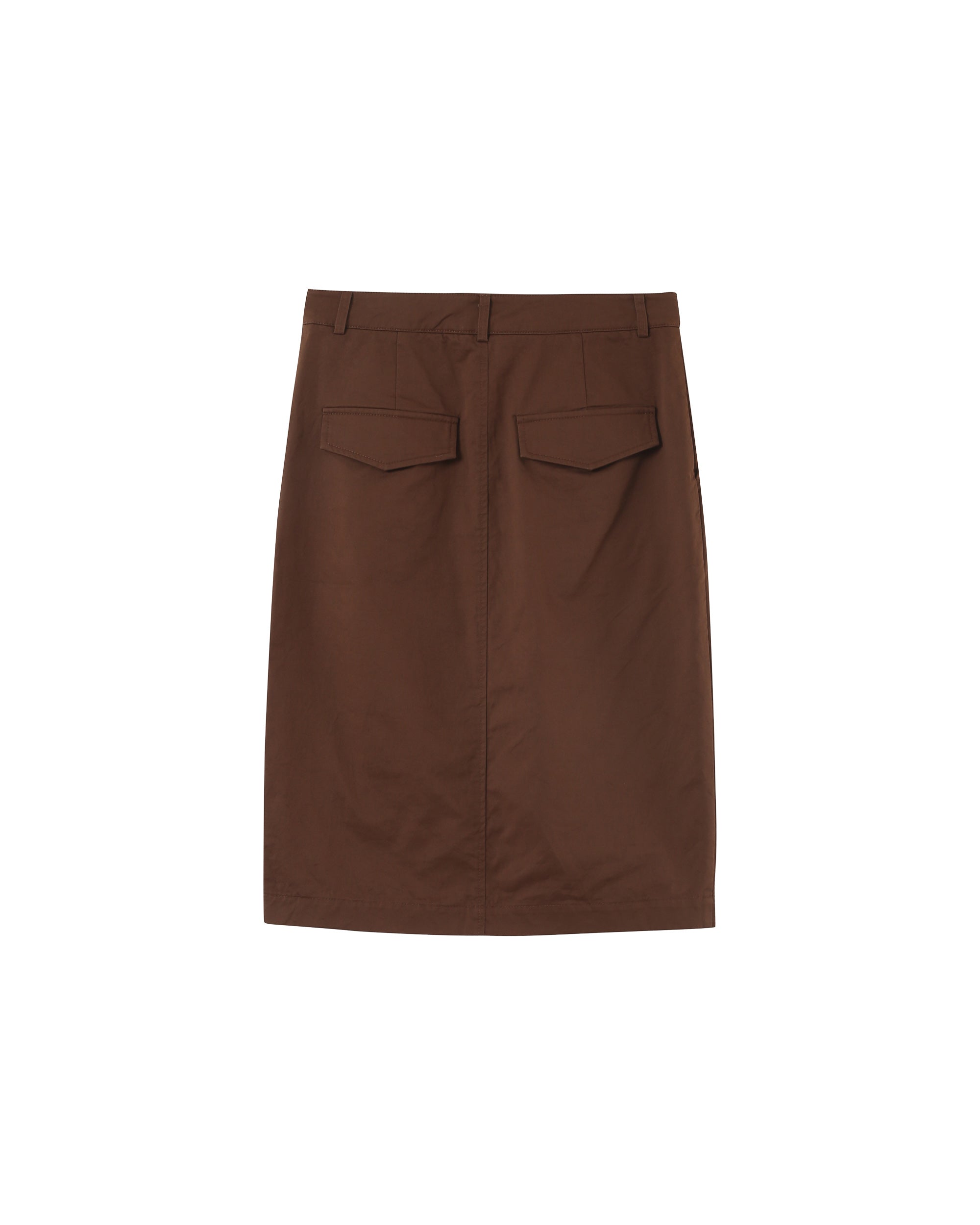 Falda Pencil - Chocolate