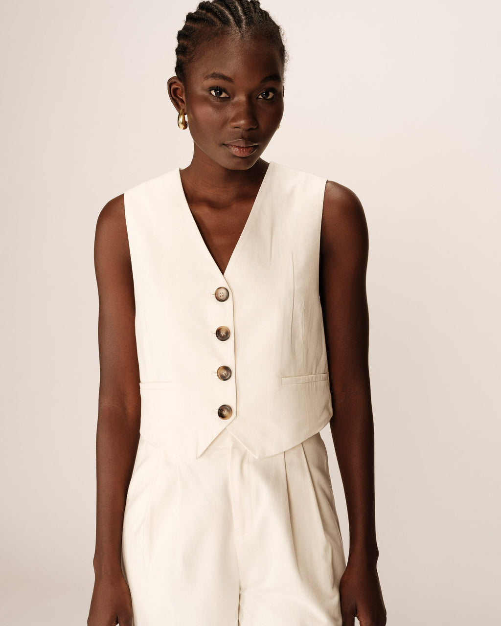 Penn Vest - Ecru