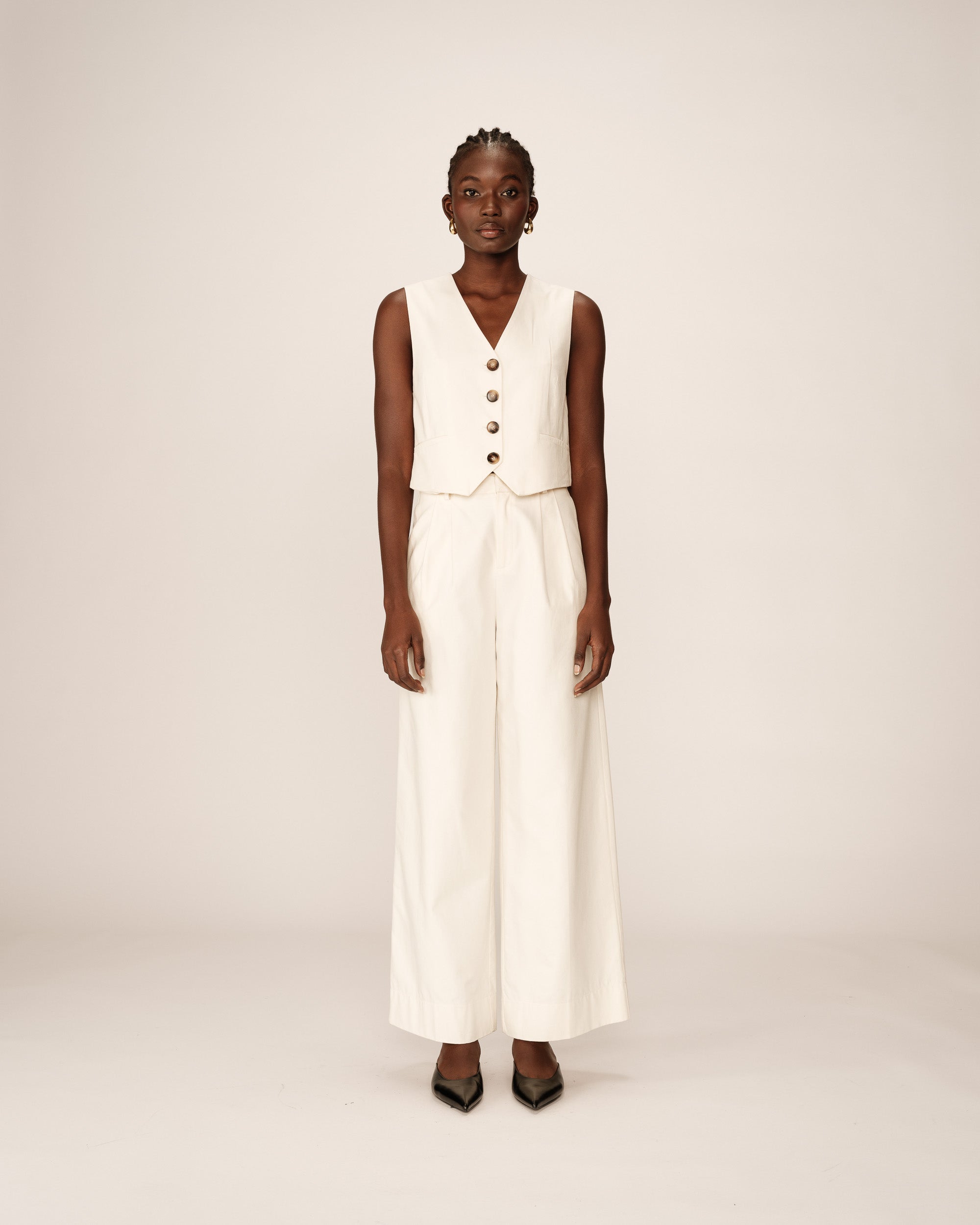 Penn Vest - Ecru