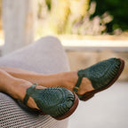 Huaraches Peonia - Olive