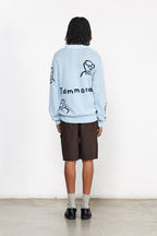 Cardigan People Light Blue