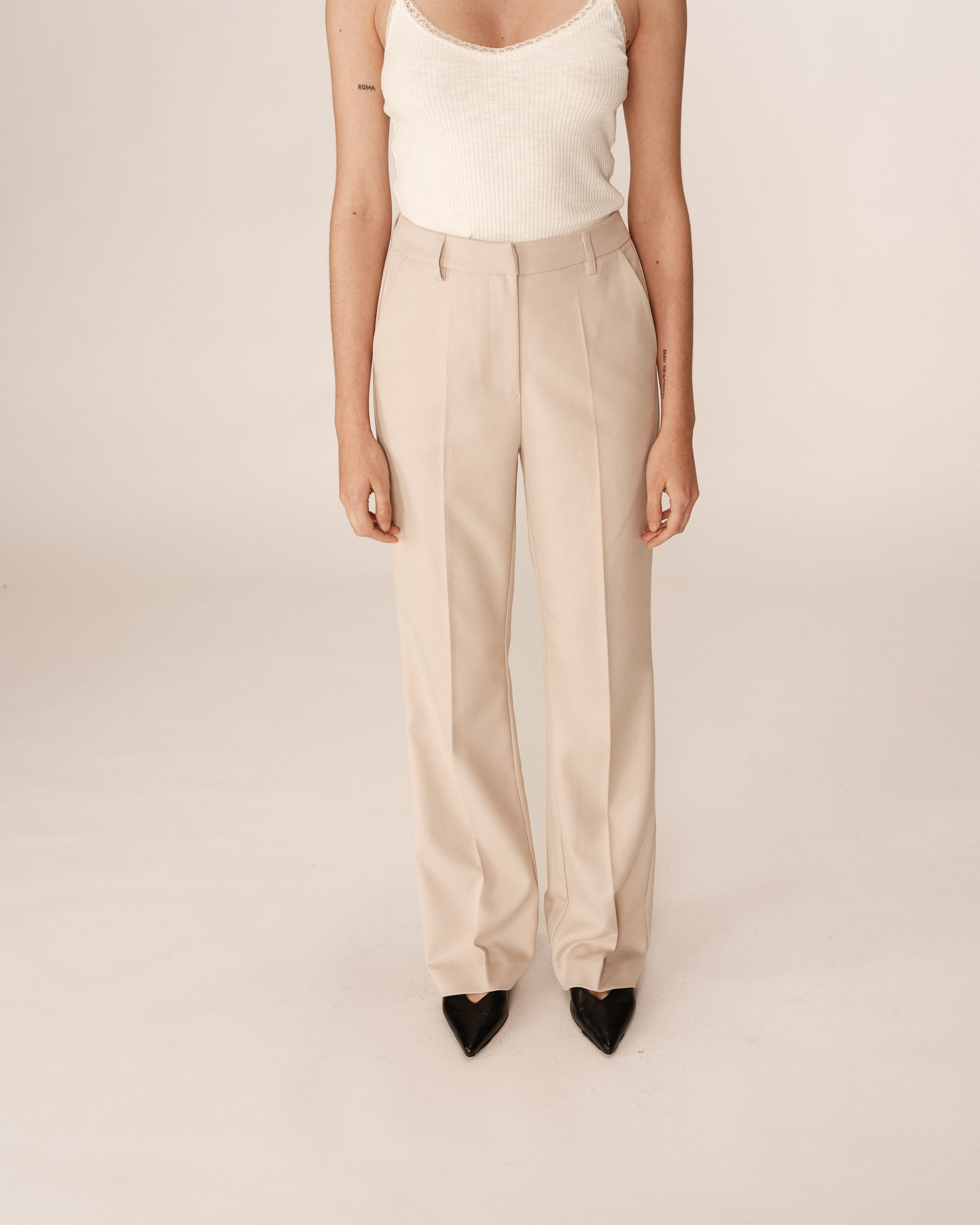People Trousers - Beige