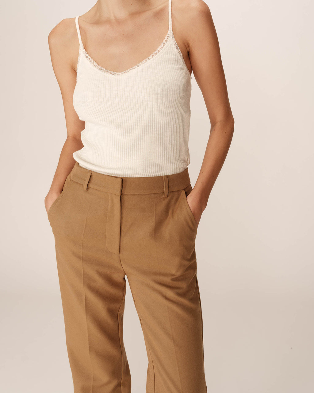 Pantalon People - Taupe