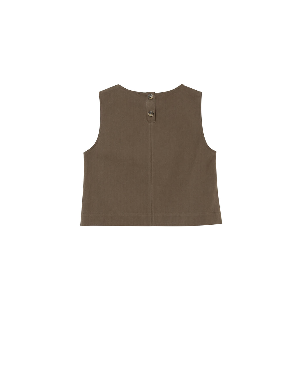 Pepino Khaki Large Cropped Top