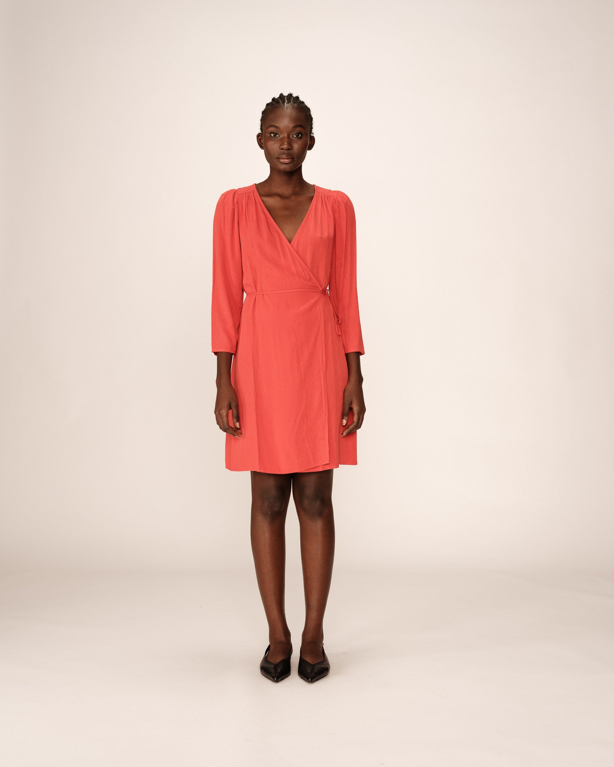 Vestido Corto Percy - Terracotta