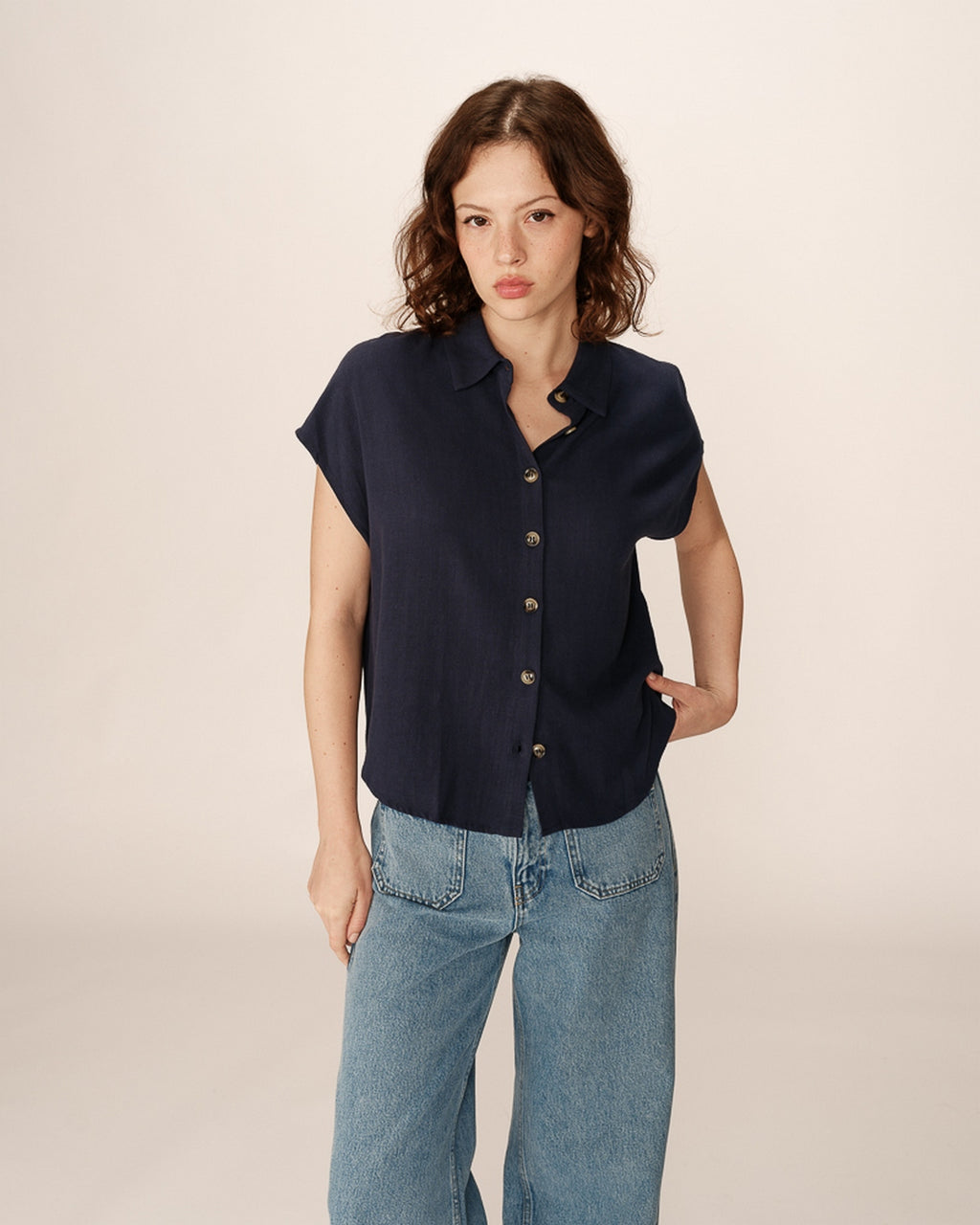 Chemise Perez - Marine