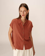 Chemise Perez - Terracotta