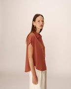 Chemise Perez - Terracotta