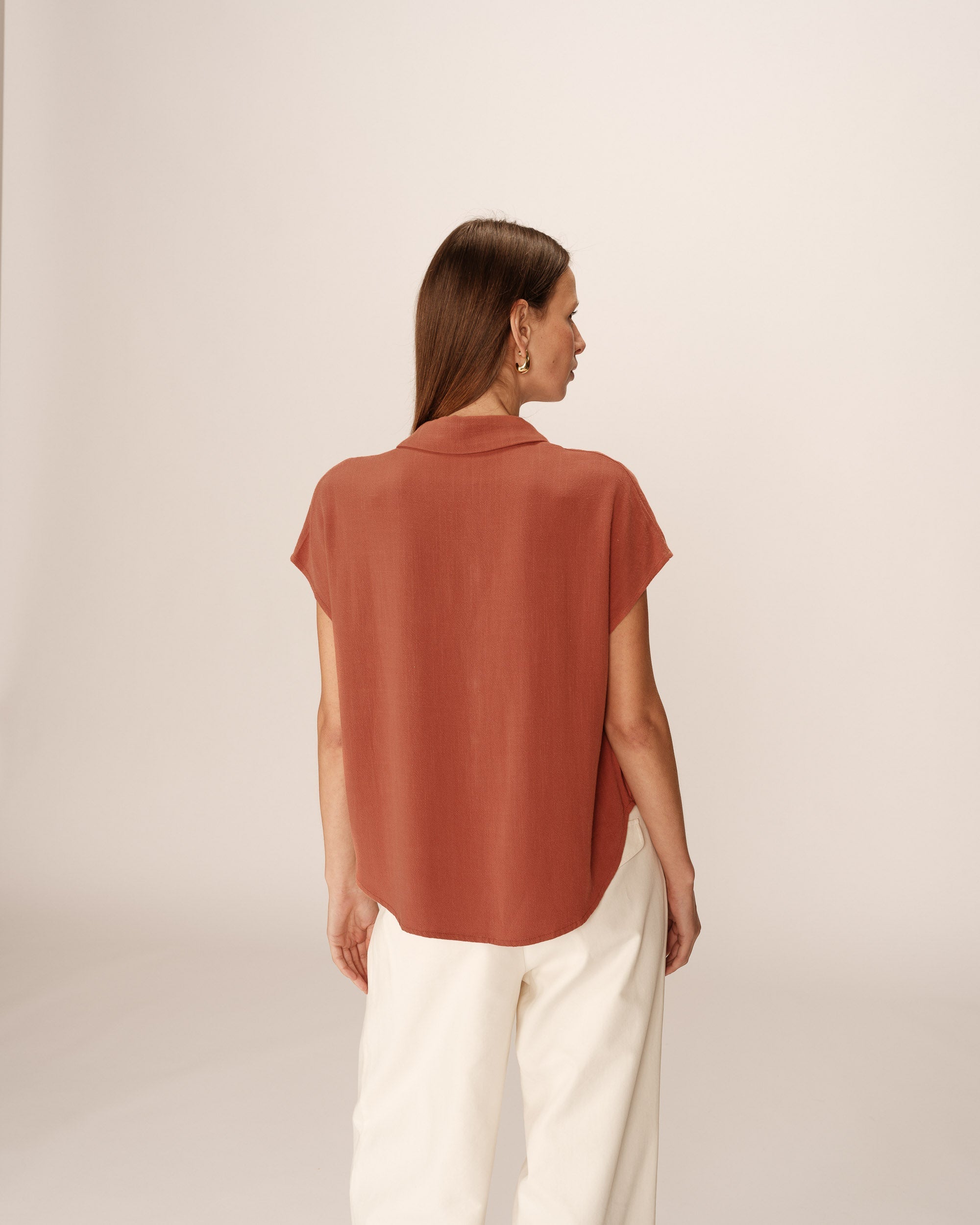 Chemise Perez - Terracotta