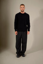Pull Col Rond - Blake - Noir