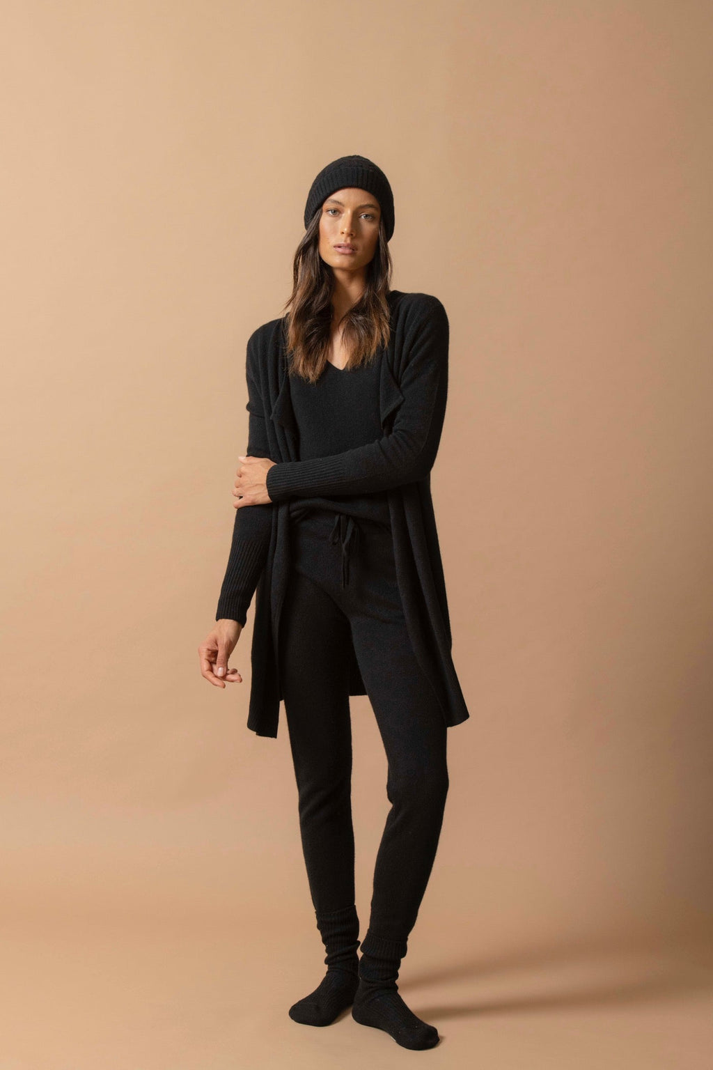 Long Jacket - Abigail - Black