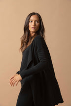 Long Jacket - Abigail - Black