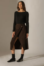 Boat Neck Sweater - Megan - Black