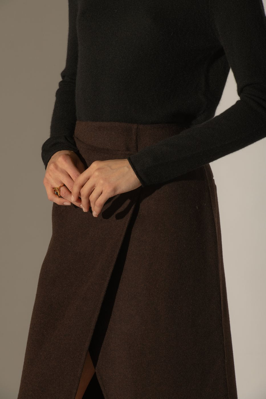Boat Neck Sweater - Megan - Black