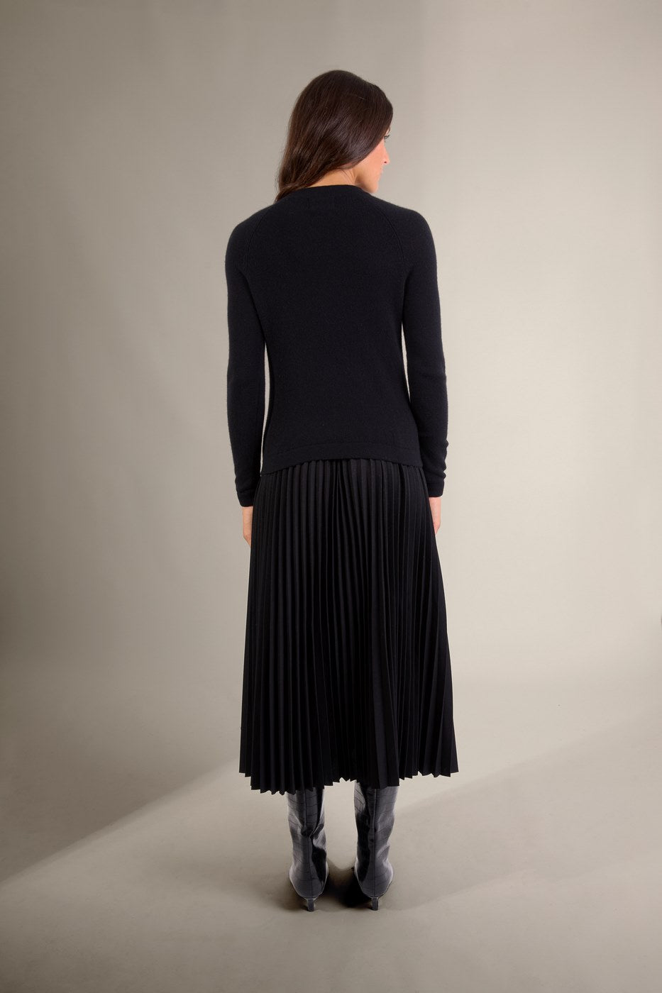 Pull Col Rond Whitney - Noir