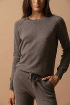 Jersey Cuello Redondo - Wilma - Topo Jaspeado