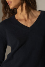 Pull Col V Kalie - Marine