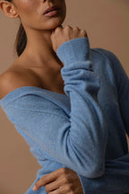 Pull Col V Penelope - Ciel