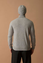 Beanie - June - Heathered Cloud