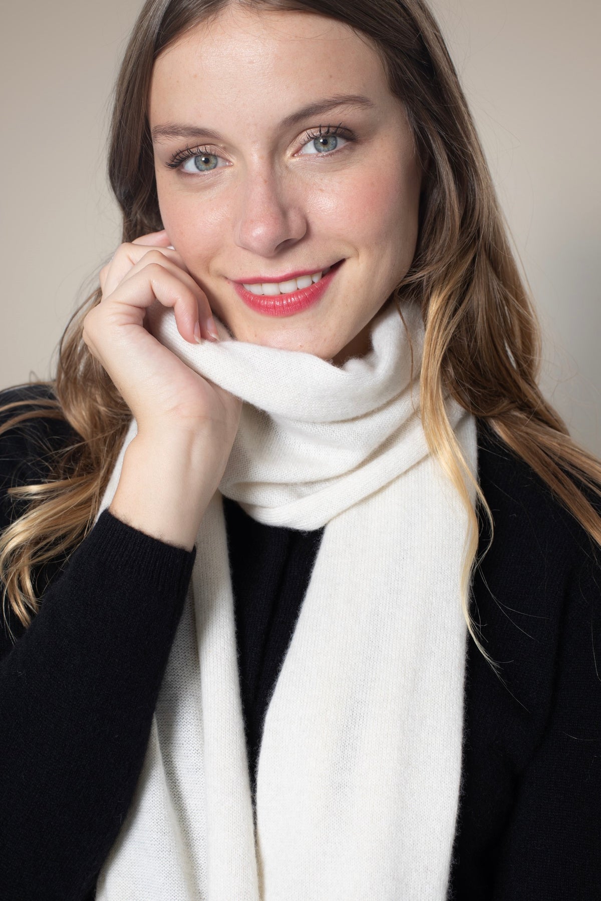 Écharpe Kelly - Ivoire