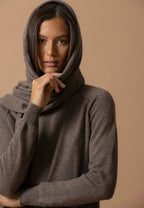 Écharpe - Kelly - Taupe Chiné