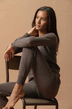 Jogging - Gwen - Taupe Chiné