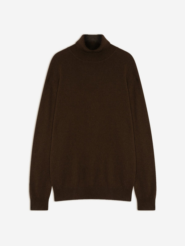 Jersey de Cuello Alto Trevor - Chocolate