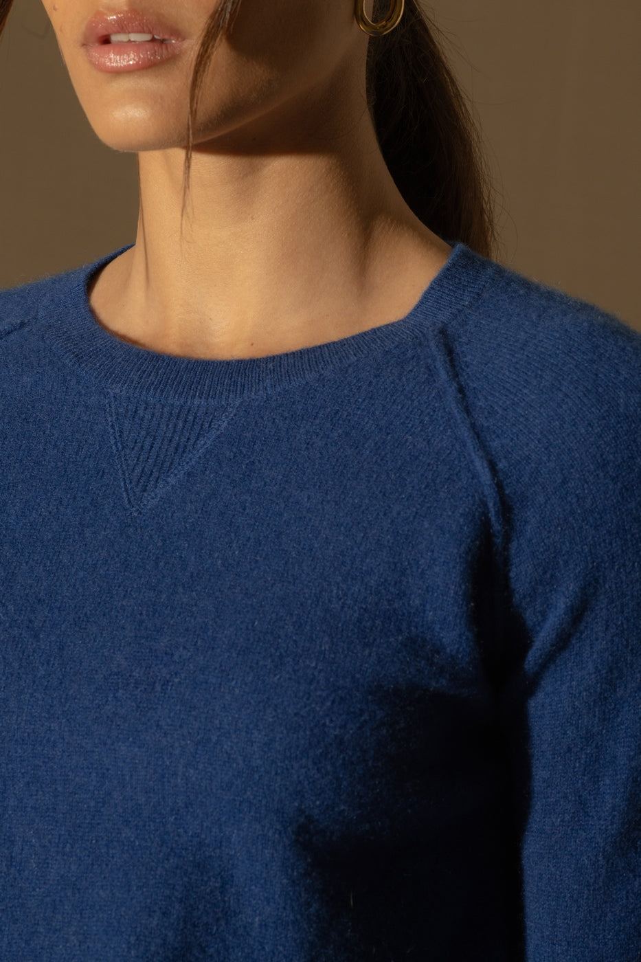 Crew Neck Sweater - Wilma - Ultramarine
