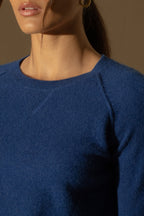 Crew Neck Sweater - Wilma - Ultramarine