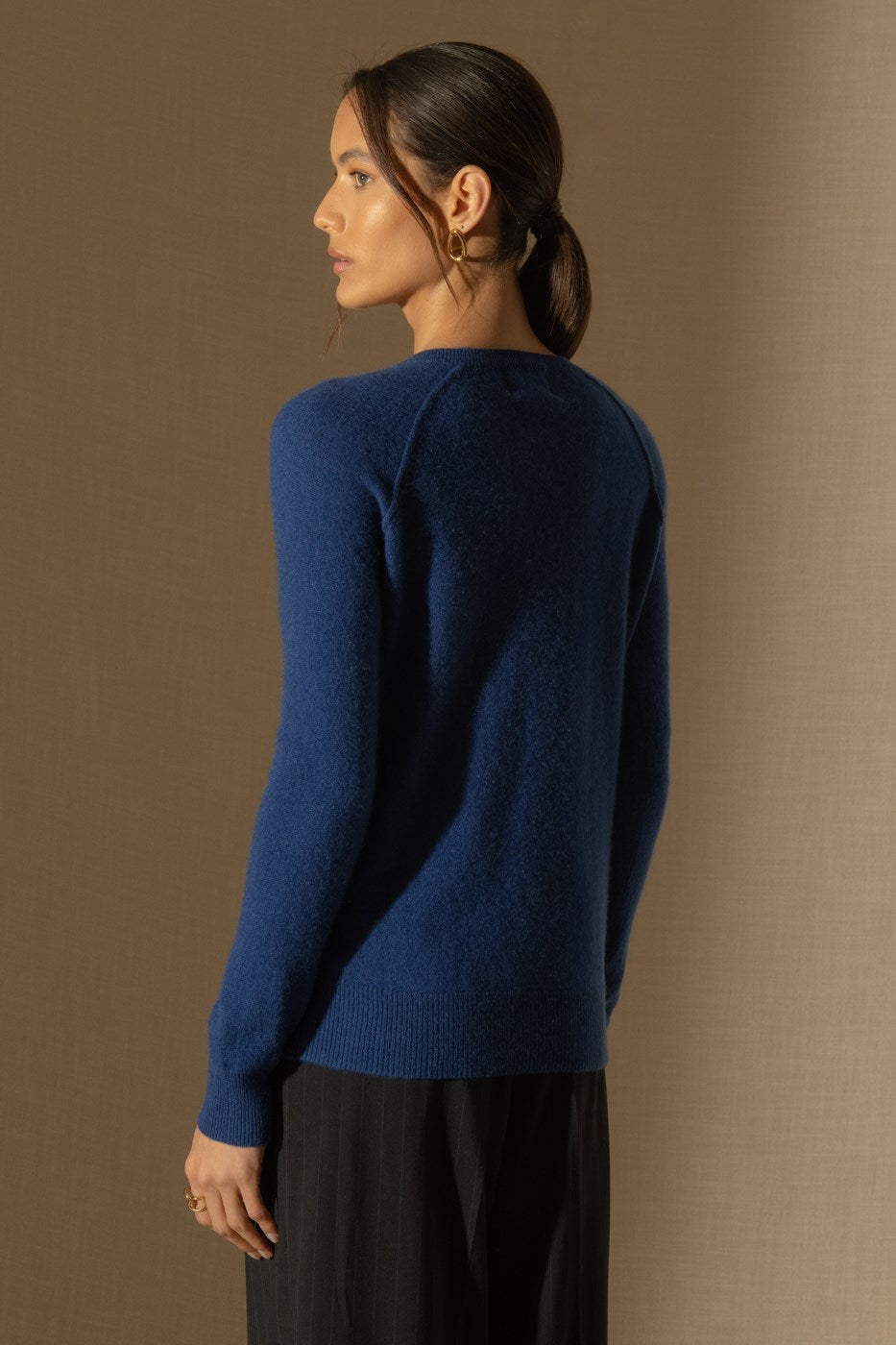 Crew Neck Sweater - Wilma - Ultramarine