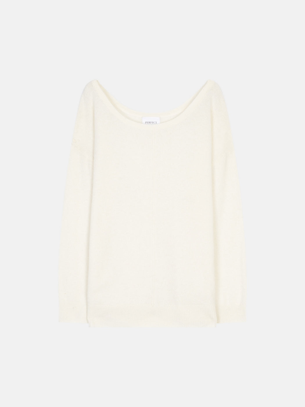 Pull Col Rond - Sasha - Ivoire