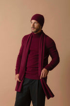 Pull Col Roulé - Trevor - Bordeaux