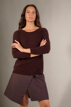 Pull Chauve Souris Molly - Chocolat